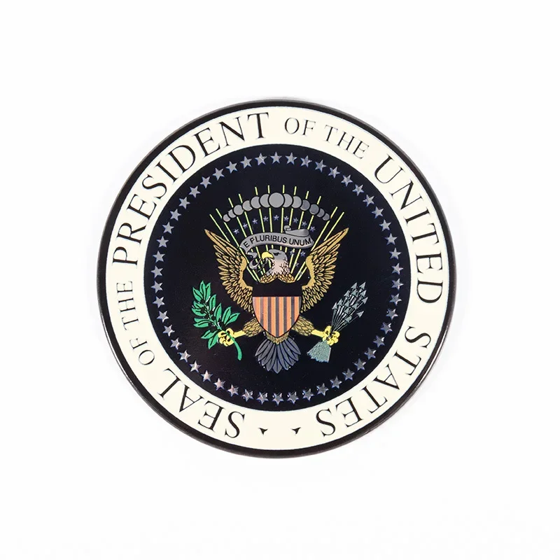 PRESIDENT OF THE UNITED STATES Car Body Decal Badge Fender Sticker for Jaguar Land Rover BMW Honda Mazda KIA Toyota Audi