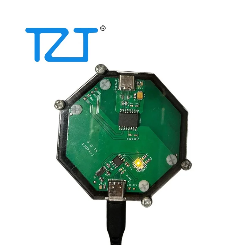TZT FreeBCI-WiFi-8-III WiFi a 8 canali + trasmissione USB isolata Modulo di acquisizione EEG Supporto funzione Holter