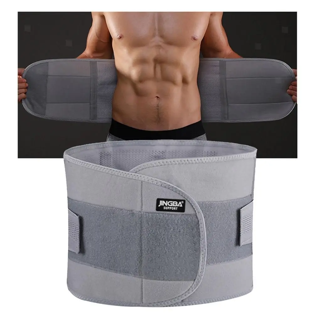 

Dual Adjustable Back Waist Support Durable Wide Waist Trainer Belt Brace Breathable 4 Size Sports Lumbar Support Brace Women