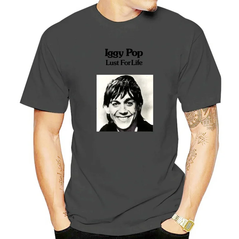 IGGY POP Lust For Life S M XL 2XL 3XL _band t-shirt singer cool stylish Tshirt(1)