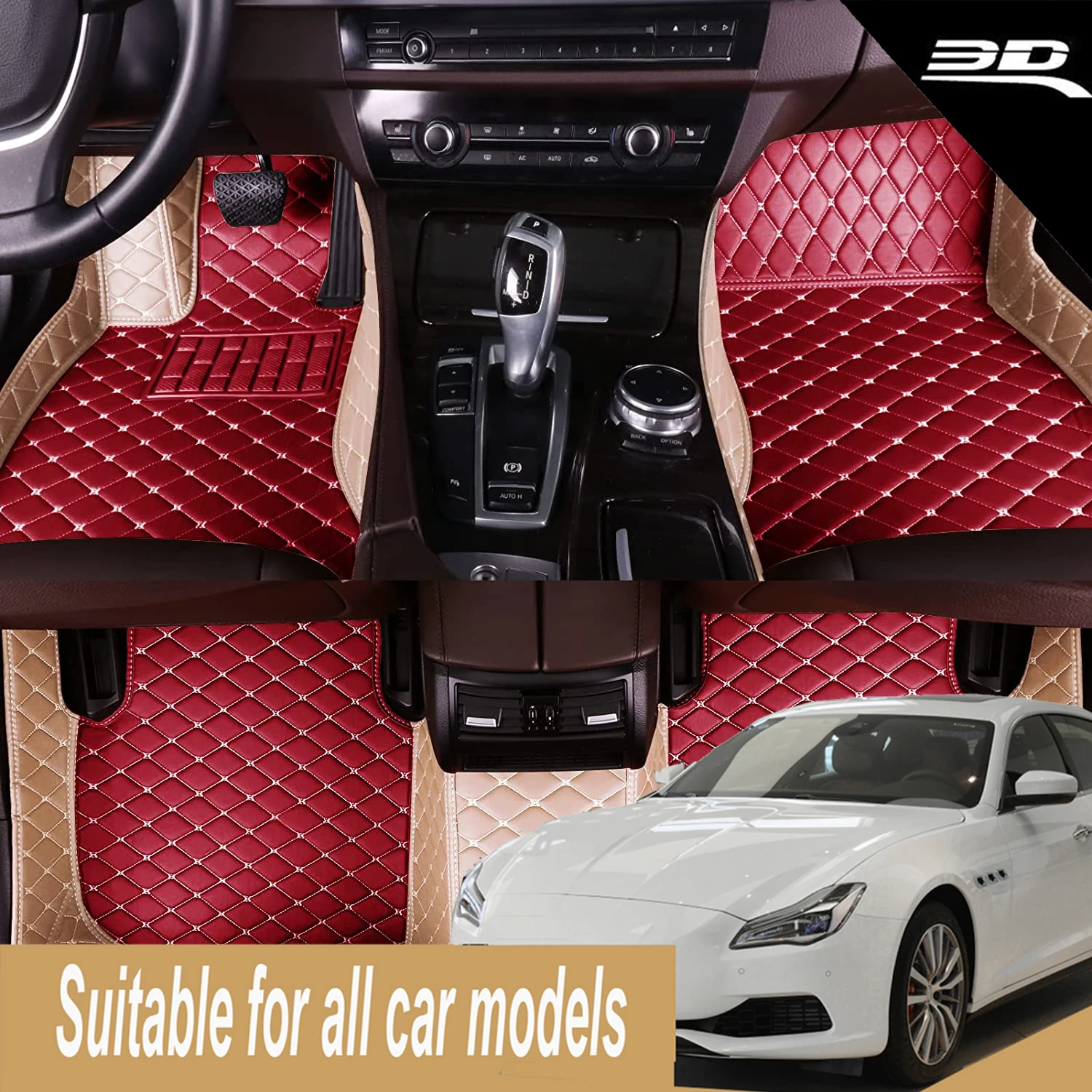 

New Waterproof Custom Car Floor Mats for BMW 1er E81 E87 2004-2011 Years 116-135 Auto Carpets Foot Coche Accessorie Floor Liners
