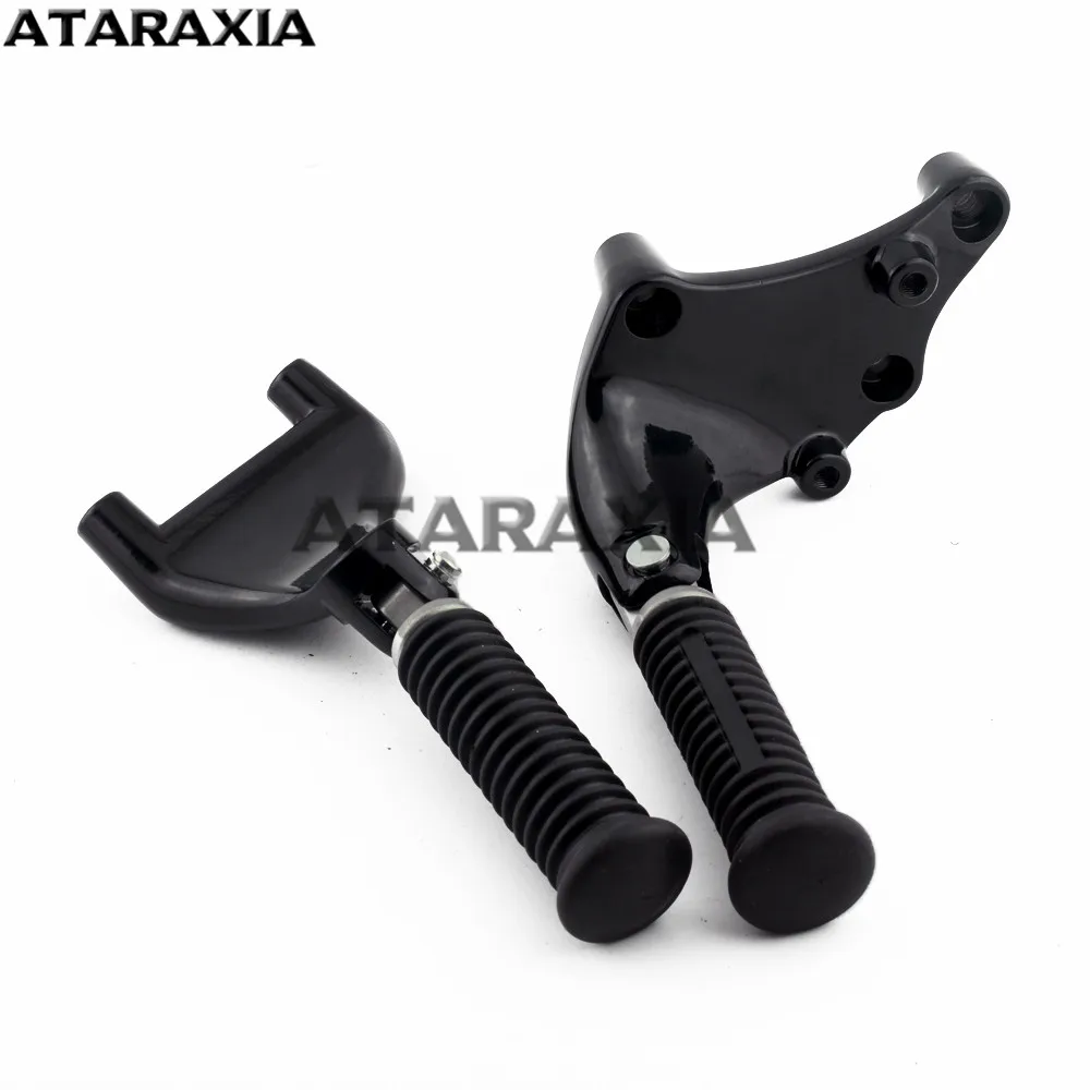 Rear Passenger Foot Pegs Mounting Bracket Kit Footrests Motorcycles Pedal For Harley Sportster XL1200 14-22 Iron 883 SuperLow