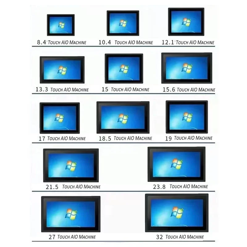004 10/12/15Inch Industrial Control All-in-One Industrial Android Tablet Embedded Touch Capacitive Touch AIO Machine