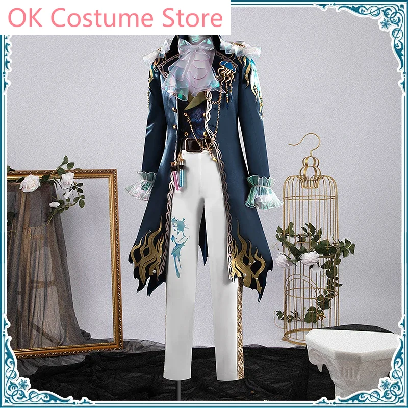 Identity V Frederick Kreiburg Composer Phantom Sail New Skin Game Suit Gorgeous Cosplay Costume Halloween Party Outfit