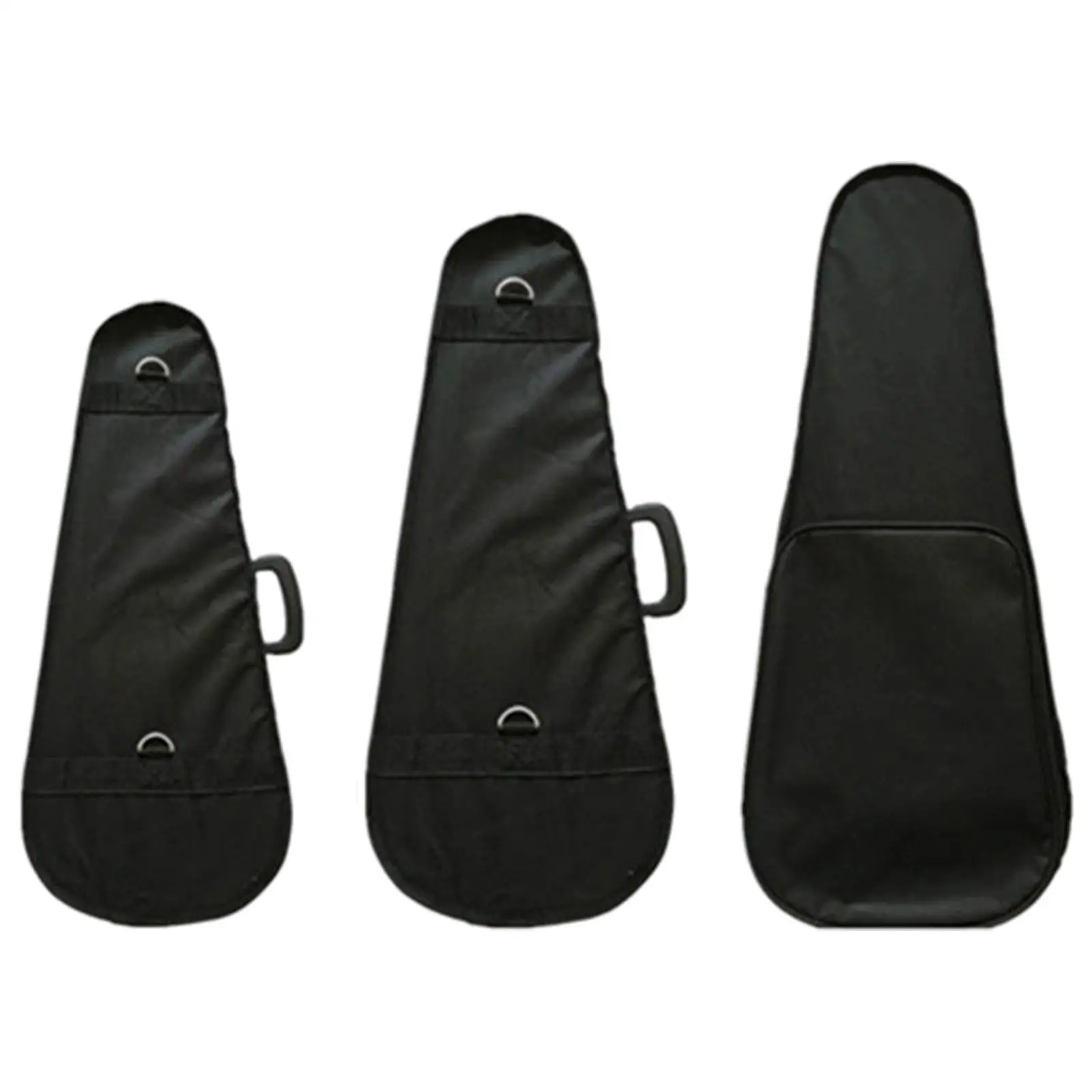 Ukulele Bag Oxford Cloth with Pocket Dustproof Carring Case Backpack for Bass Electric Guitar Classical Guitar Travel Camping