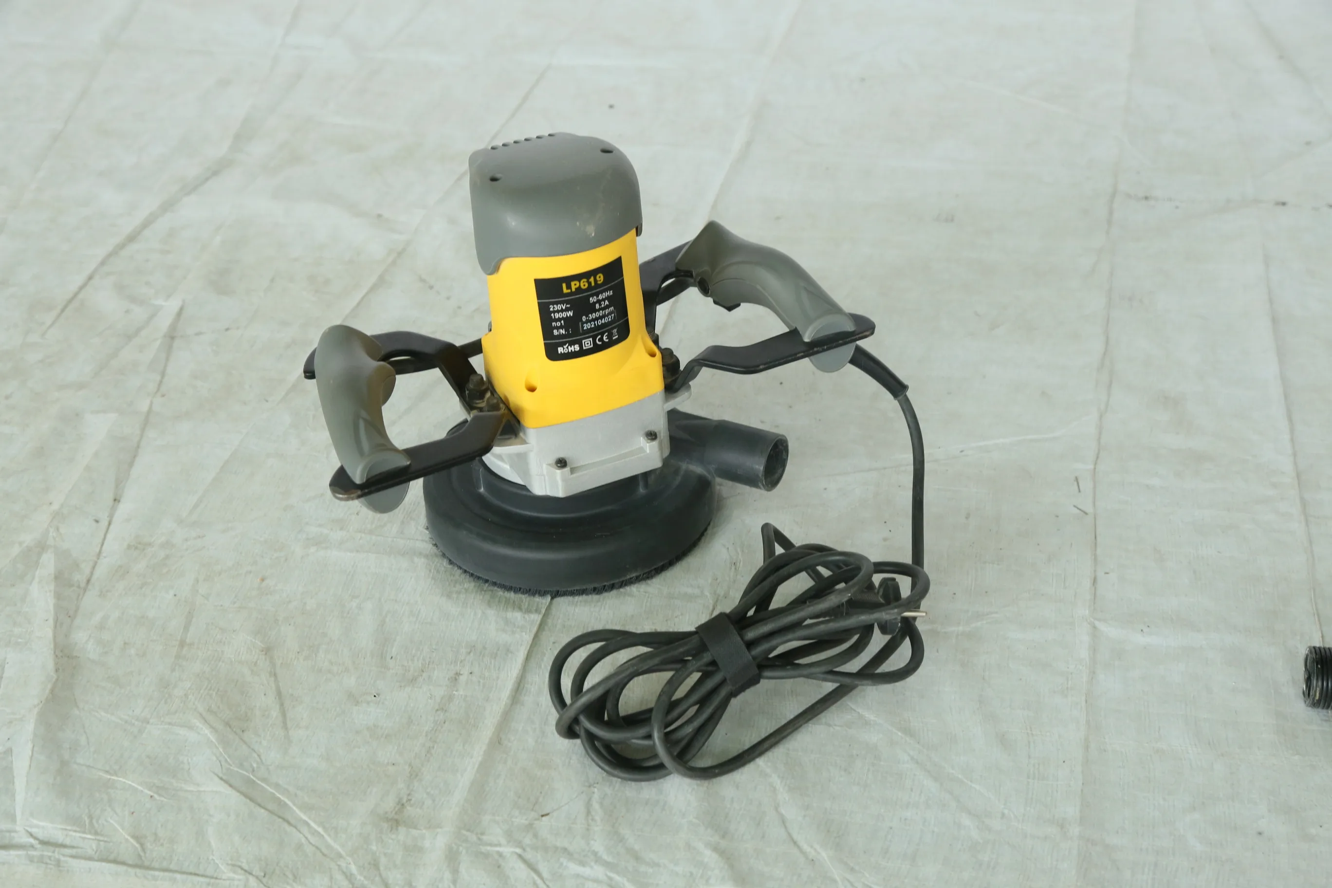 Lijadora de suelo, máquina pulidora, lijadora de pared, superventas, 1900w, limpieza de suelo, lijadora portátil de hormigón