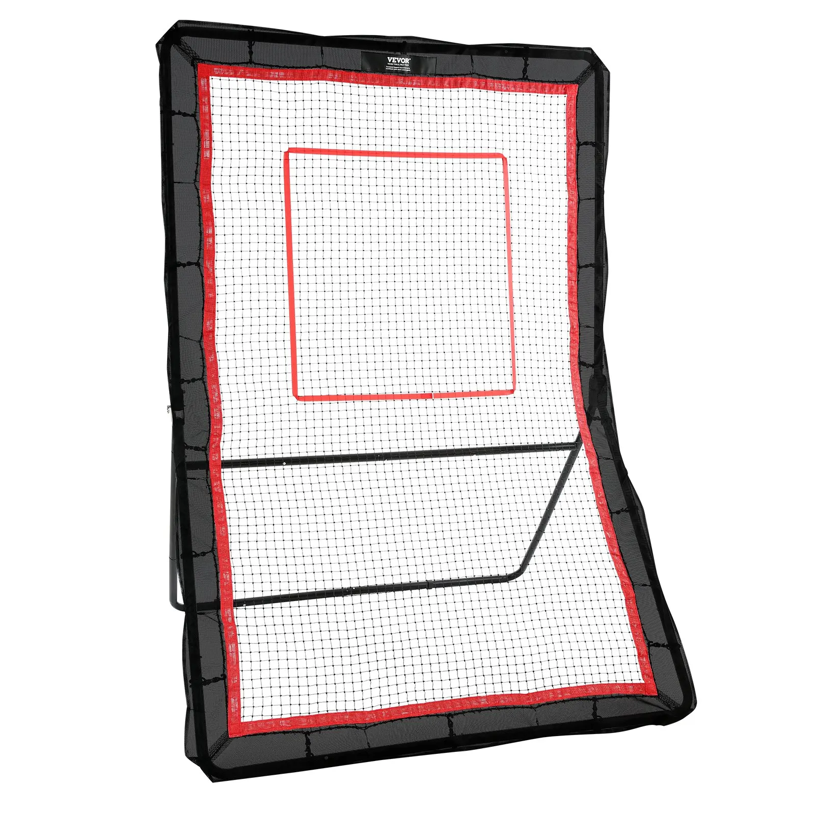Lacrosse Rebounder للفناء الخلفي، شبكة خلفية للكرة الطائرة مقاس 5 × 7 أقدام، تدريب إرجاع البيسبول على إرجاع البيسبول