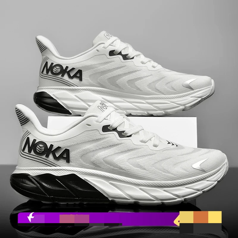 

Marathon Men Running Shoes Breathable Outdoor Sports Shoes Lightweight Sneakers for men Comfortable Athletic Training Footwear