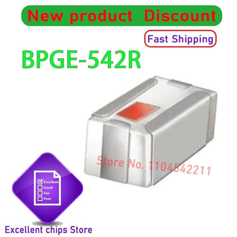 

5 шт./лот, оригинальный BPGE-542R + BPGE 542R, полосовой фильтр 4900-5920 МГц, мини-схемы, 100% новые и подлинные