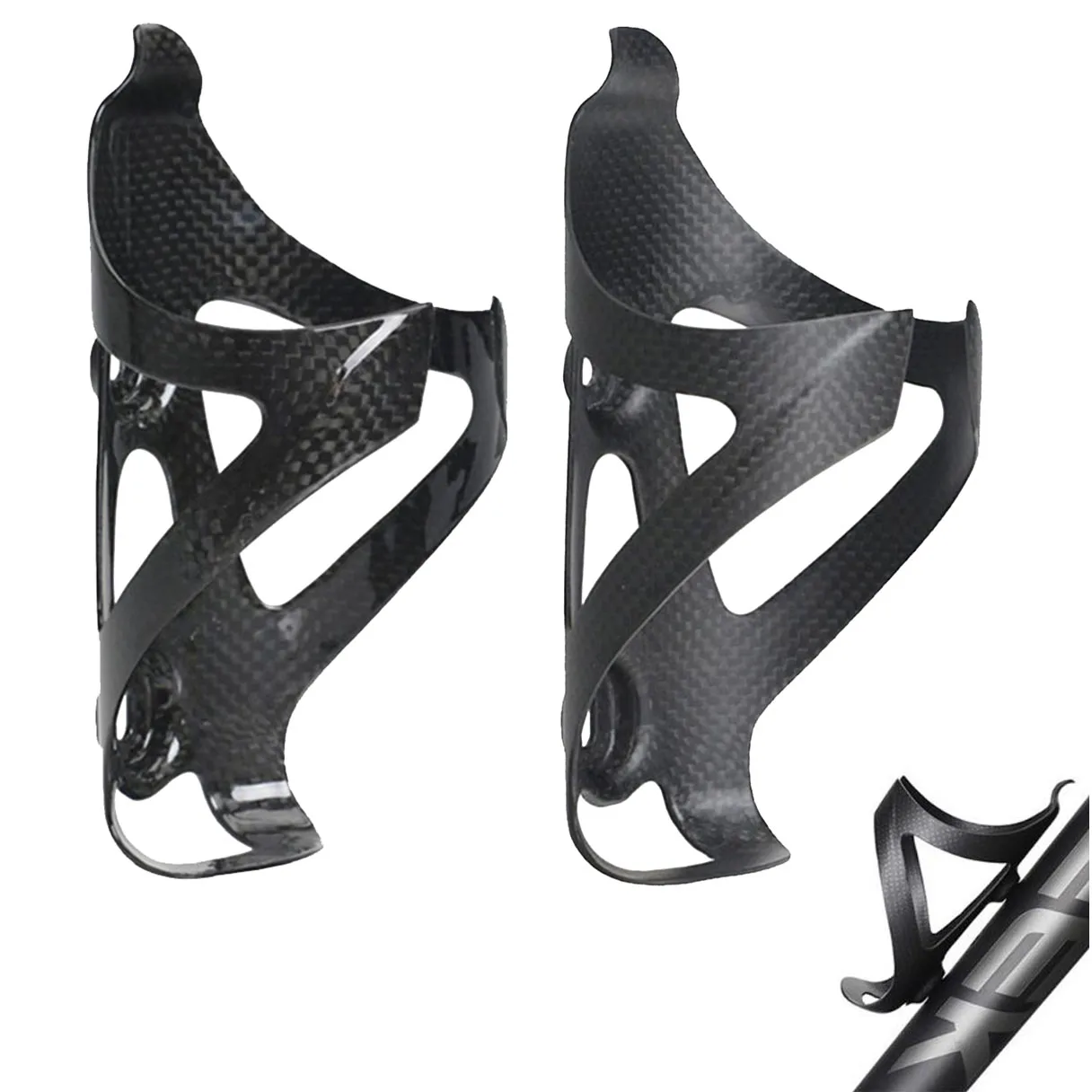 Full Carbon Fiber Bicycle Water Bottle Cage MTB Road Bike Bottle Holder Ultra Light Cycle Equipment Matte/Gloss