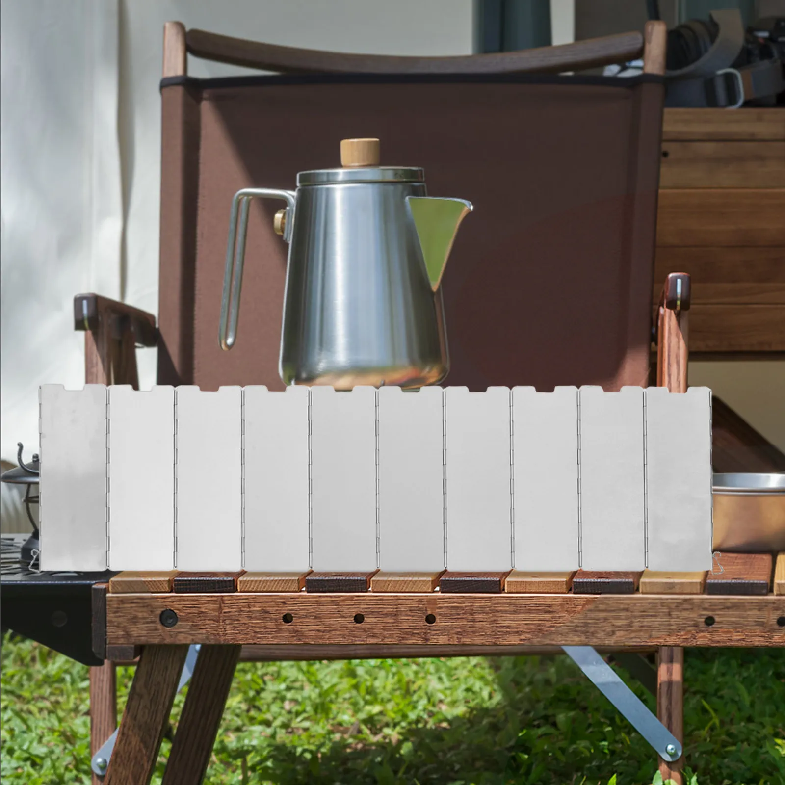 

Складной алюминиевый отражатель для уличного обогревателя, насадка для пропанового обогревателя, круглый экран для концентрации тепла, ветрозащитный