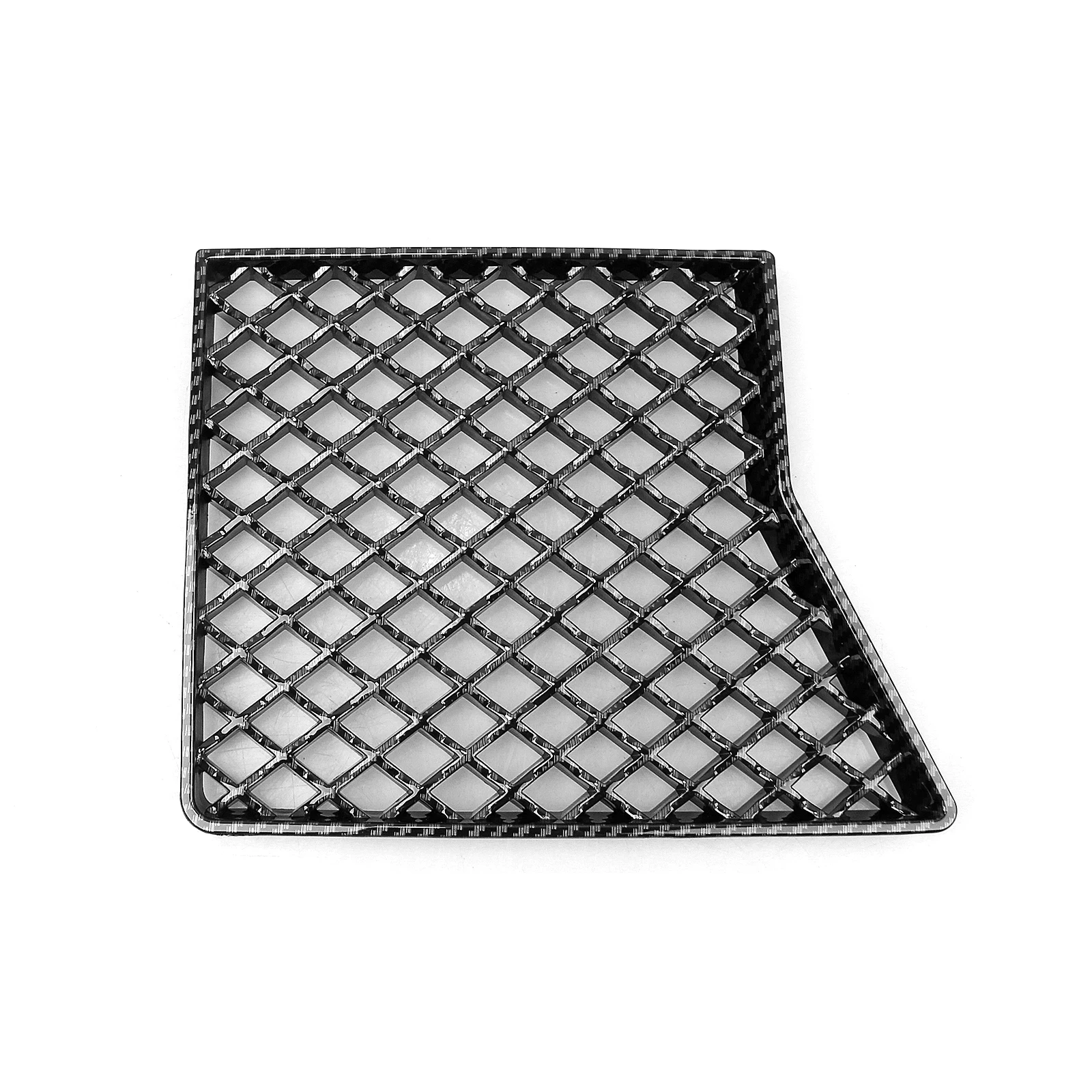 For BMW G87 M2 2023-26 Front Lower Center Grille Grill Gloss Black/Carbon Look Bumper Hood Mesh Radiator Intake Frame Cover Grid