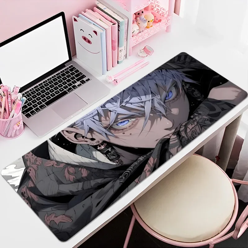 Cartoon Anime Mouse Pad Gomma antiscivolo Home Office Tastiera per computer Deskpad Tappetino per mouse grande per giocatori Accessori da gioco lavabili