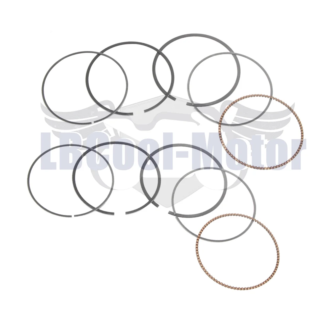 Piston Ring Kit STD Set For HONDA VTX1300 2003-2009 HONDA VT1300CR Stateline 2010-2016 VT1300CS Sabre 2010-2014 13011-MEA-670