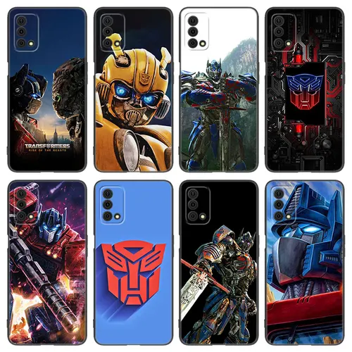 T-트랜스포머 옵티머스 프라임 전화 케이스, OPPO Reno 10 11 Pro A55 A57 A58 A72 A74 4G A54 A78 A98 5G A53 A93 2020 A15 A16 A17 