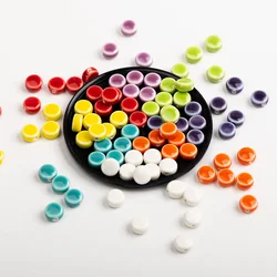 7# 20pcs HQ Small Candy Color Porcelain Beads Cute Earrings Hair Accessories Bracelet DIY Accessories 0A2#708