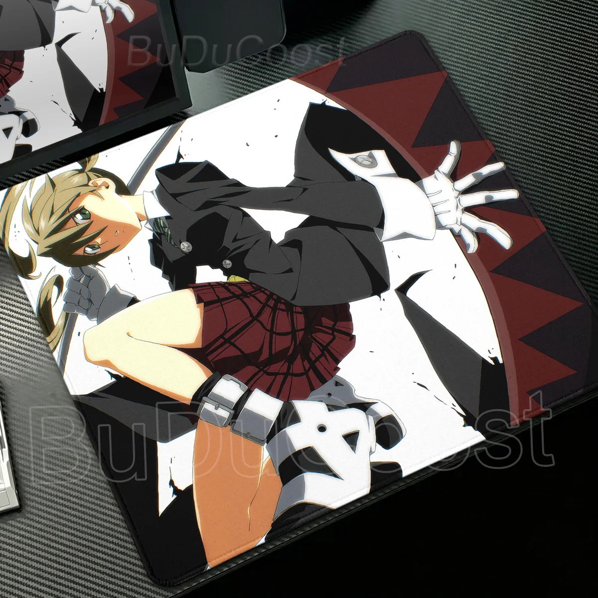 Small XXS Cool Anime Sour Eater Mouse Pad PC Gaming Laptop Keyboard Playmat Rubber Non-Slip Overlock Deskmat Office Accessories