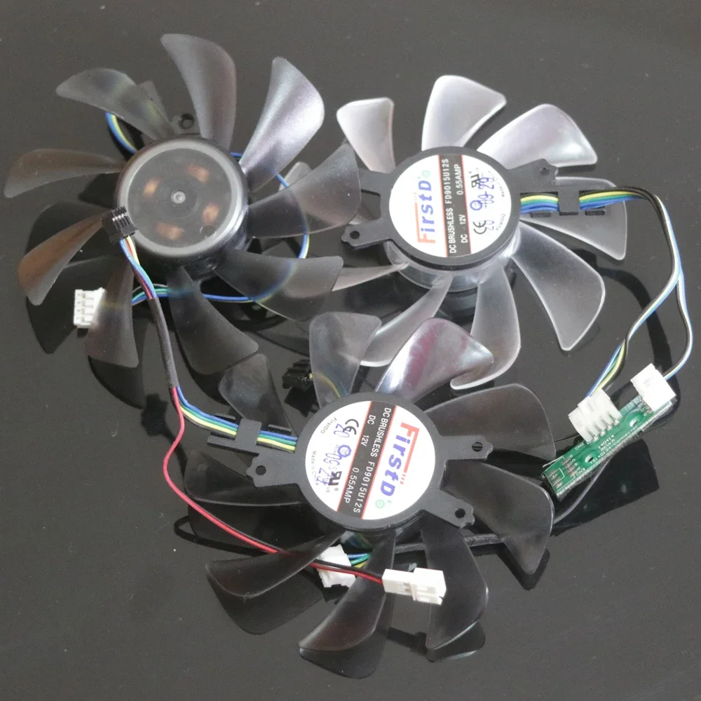 3pcs/Lot FD9015U12S 88mm 12V 0.55AMP 4Pin For Gainward RTX2080 G RTX2080Ti Graphics Card Cooler Cooling Fan