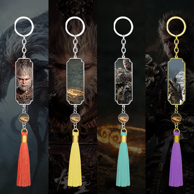 Black Myth: Wukong Game Peripheral Pendant Double-sided Ornament High-definition Double-sided Pattern Accessorie Gift Collection