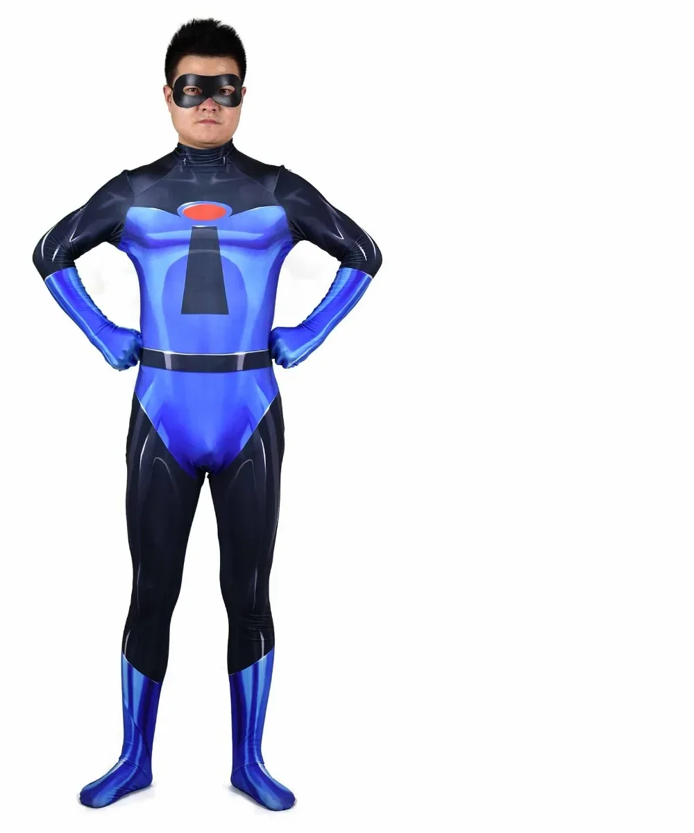 The Incredible Imbibed Cosplay Costume, The Incredibles 2 Smile Hero, Zentai Drum Suit, Halloween, Unisexe, Classique, Haute Qualité