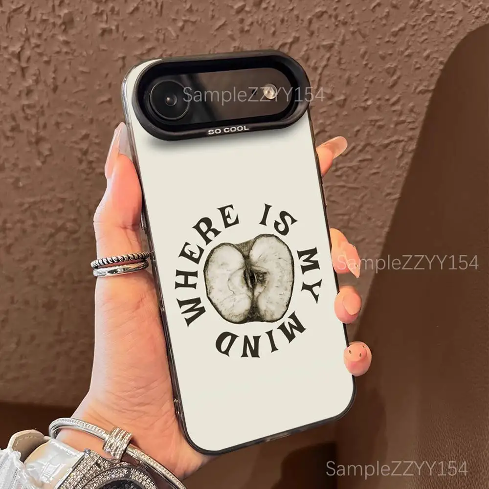 Casing HP P-Pixies Where Is My Mind Untuk iPhone 17,16,15,14,13,12,X,8,Pro,Max,Plus,E,SE4,Air,Mini Hitam IMD Matte