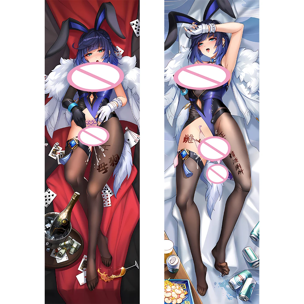 

Genshin Impact Yelan Body Pillow CaseAnime Japanese Otaku Waifu Life Hugging Body Pillow Case Cushion Pillow Cover Bedding Decor