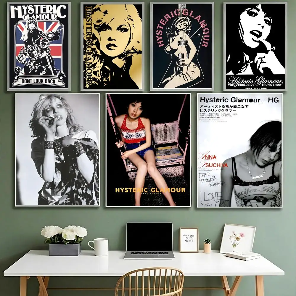 H-HystericS Glamour BRAND Poster HD Waterproof High-Toughnes