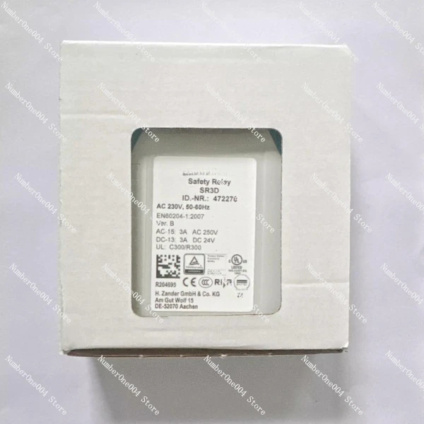 

Imported Safety Relay Sr3d 230v in Stock Order No. 472270