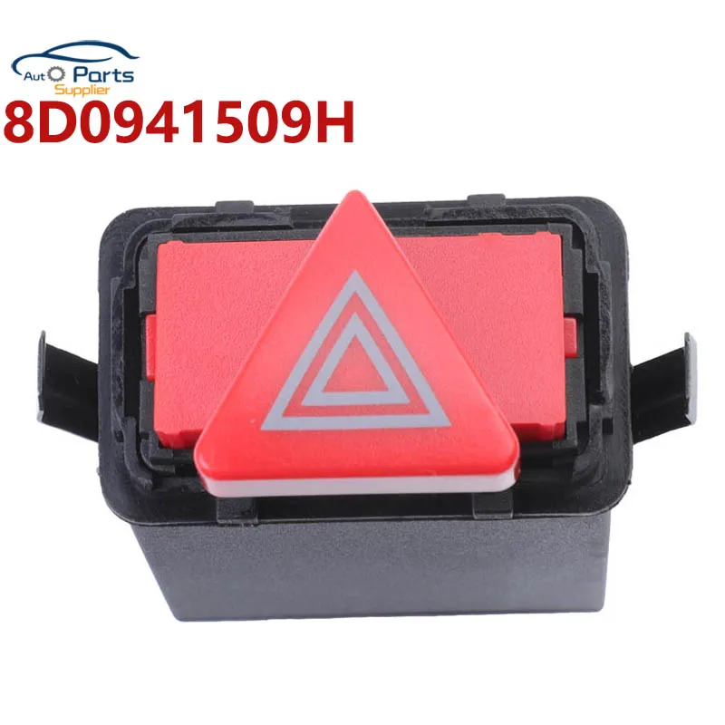 New 8D0941509H 8D0941509K Warning Hazard Emergency Light Switch Button For Audi A3 A4 A6 C5 Allroad