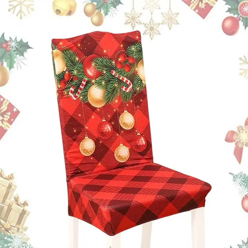 Christmas Chair Back Covers Chair Back Cover Dinning Room Christmas Chair Protector Comfortable And Protective Christmas Dining