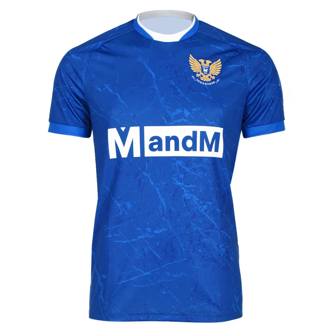 

2025 Su Chao St Johnstone Home Jersey Men's Quick Drying Breathable T-Shirt St Johnstone Away Jersey Neutral Sports Training Top