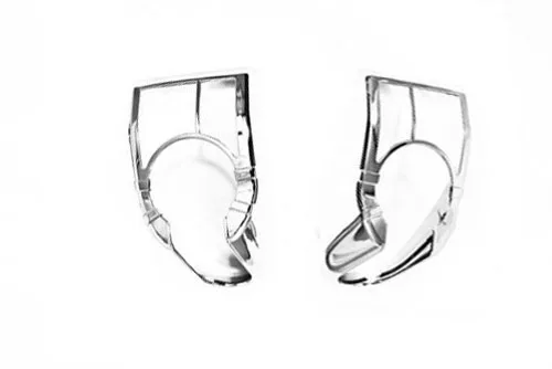 

ABS Plastic Made Left and Right Sides Chromium Styling Tail Light Cover for Toyota FJ Cruiser 2007-2012