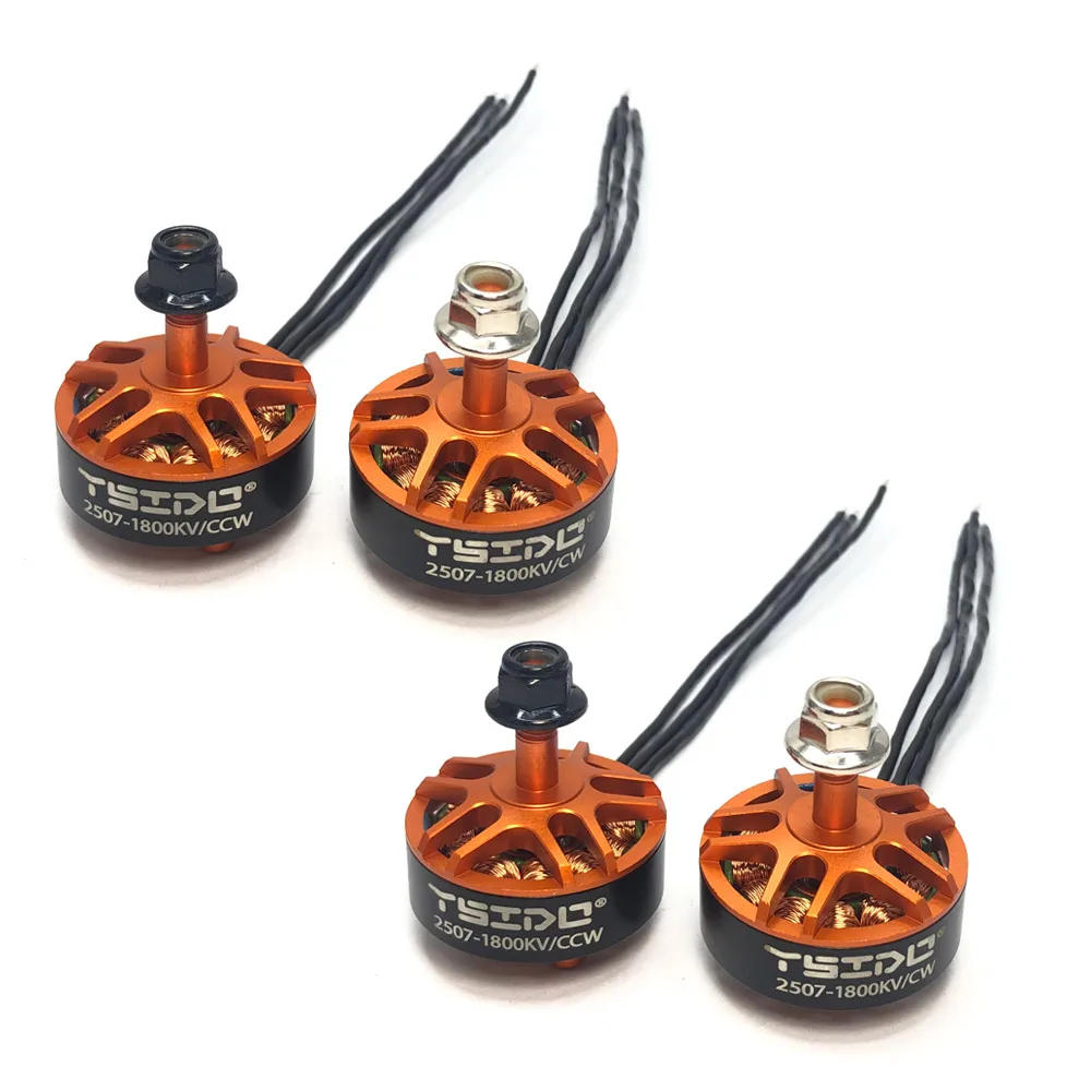 YSIDO 2507 1800KV 3-6S Brushless Motor for RC Mark4 5In 6in 250 220 Drone Eachine Tyro129 Darwin129 FPV Racing Multirotor Parts