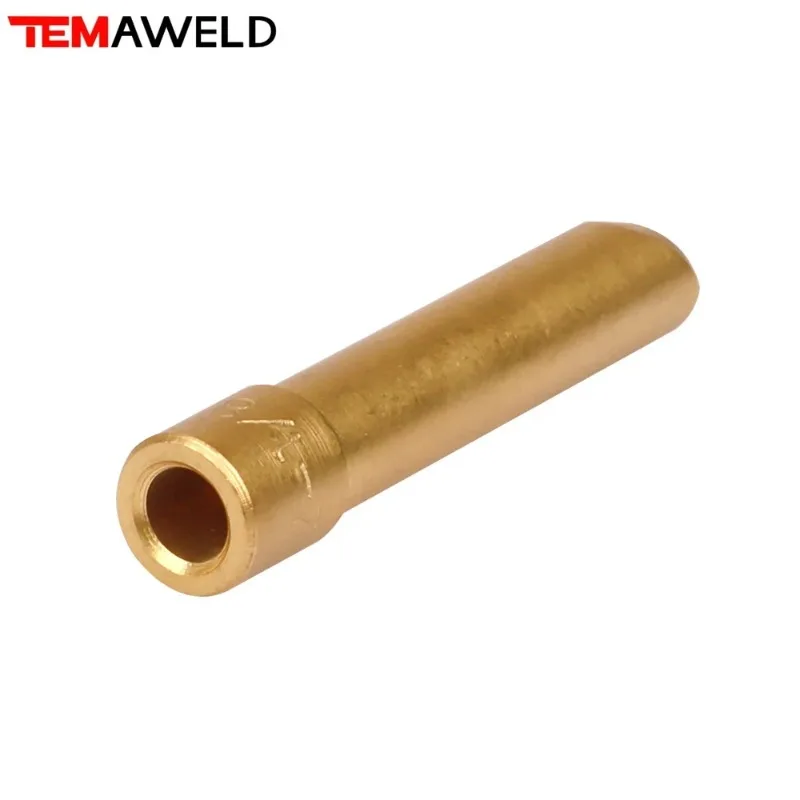 10 adet uzunluk kama Tig Collet 1.0/1.6/2.4MM kaynak sarf Tungsten elektrot Collet 10N24S 30MM WP17 WP18 WP26 meşale için