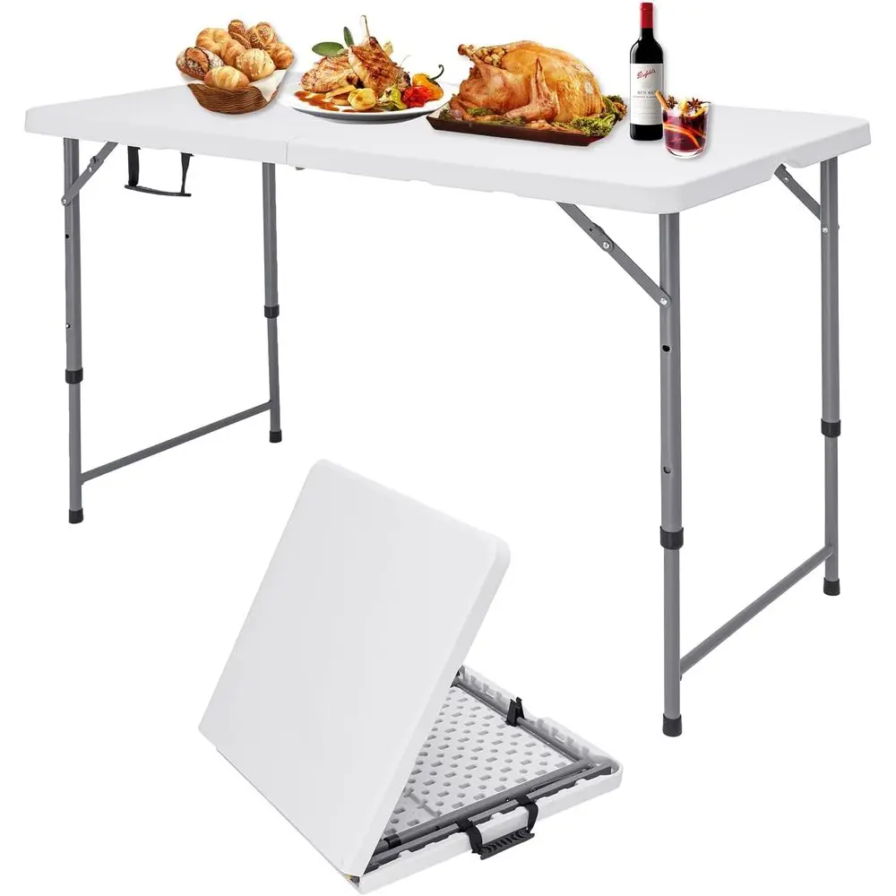 

Регулируемый по высоте складной походный стол, грузоподъемность 350 фунтов, подходит для пикников на природе и обедов в помещении