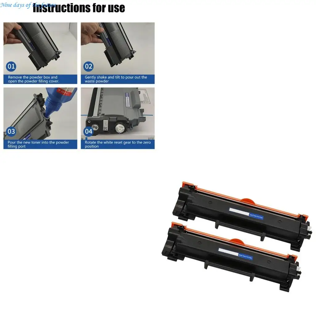 

2 Divisions Permanent Light Printer Powder Round Environmental Aware Office Solution E65A