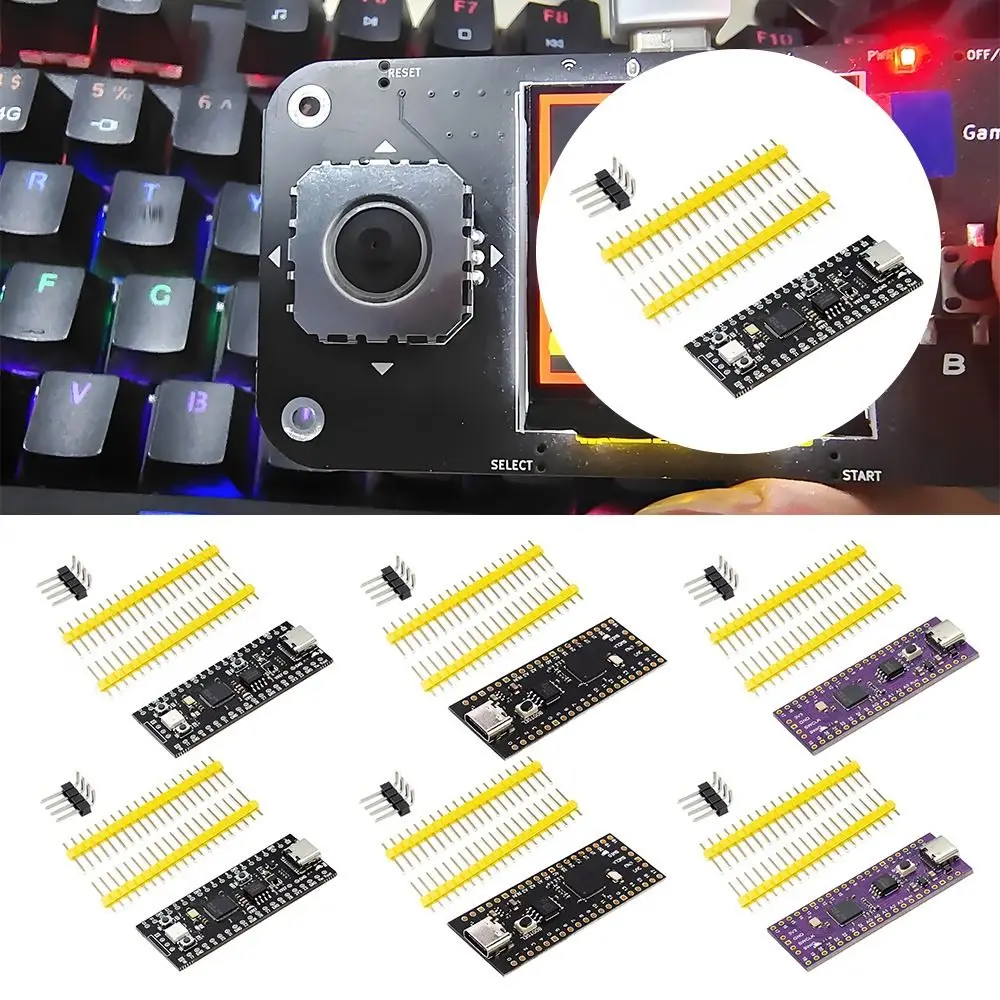 

DIY 264 КБ Raspberry Pi Pico Board RP2040 Двухъядерная беспроводная макетная плата Type-C Программируемая печатная плата для программирования