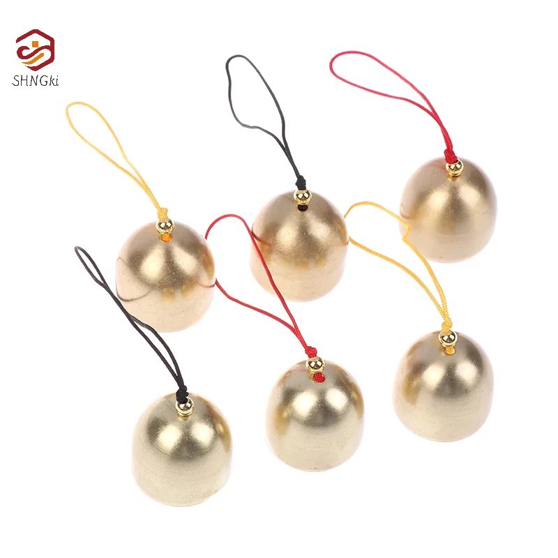 1Pc Pendant Metal Bell Alloy/Pure Copper Vintage Wind Chime Ornament Anti-Theft DIY Craft Door Bell Home Decoration