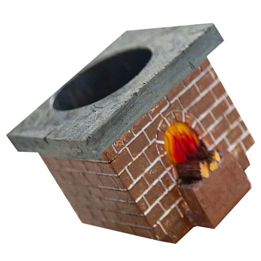 Stylish Hearth Shaped Resin Succulent Planter Pot Decorative Plant Container for Home Garden Desktop Windowsill Vintage