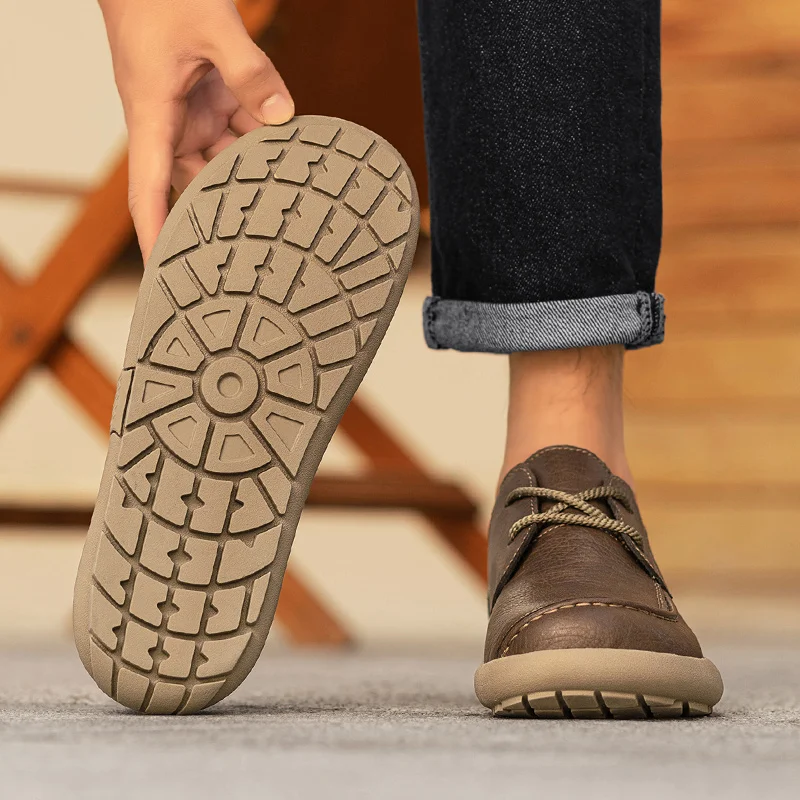 

Мужская деловая кожаная обувь на шнуровке, роскошная дышащая британская мужская обувь, повседневная офисная рабочая мужская обувь высокого качества для вечеринок