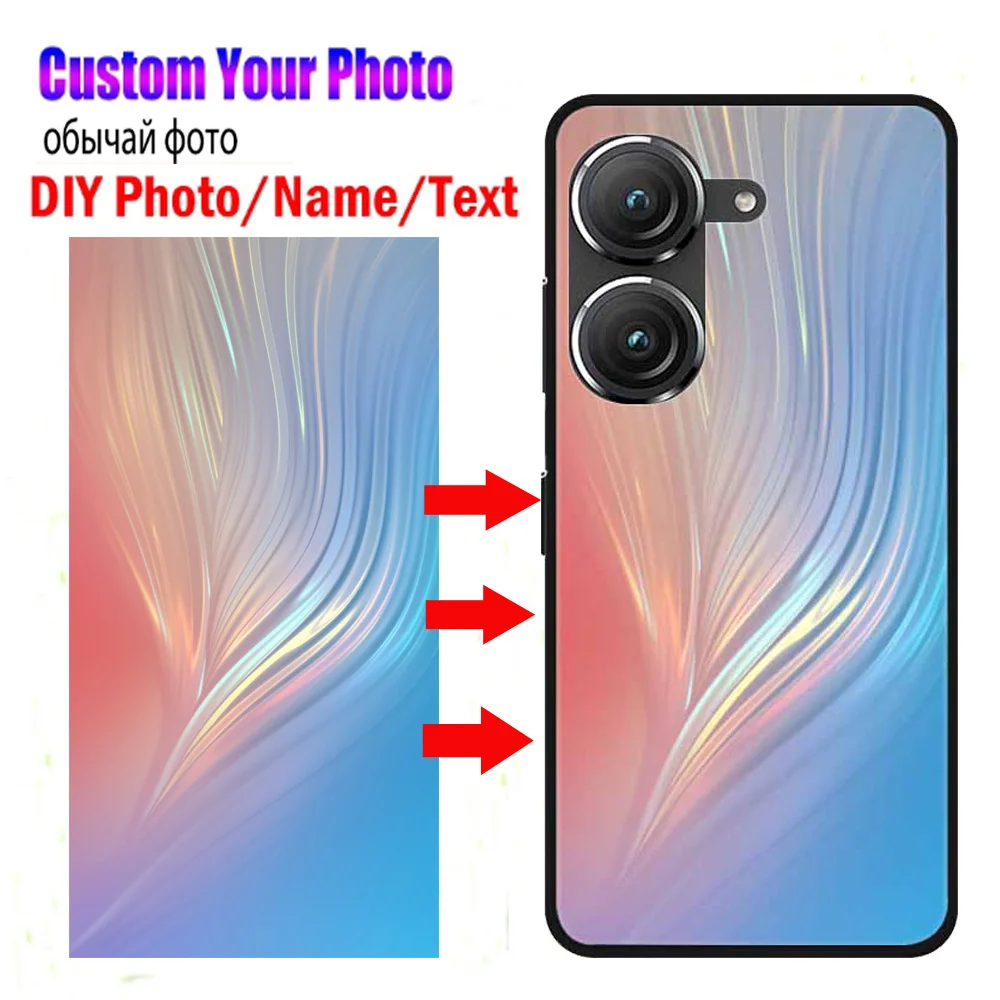 Индивидуальный персонализированный Чехол для телефона ASUS Zenfone 9 9Z 8Z 8zs590ks ZB634KL, чехол из ТПУ, дизайн Imagen, фотографии, чехол