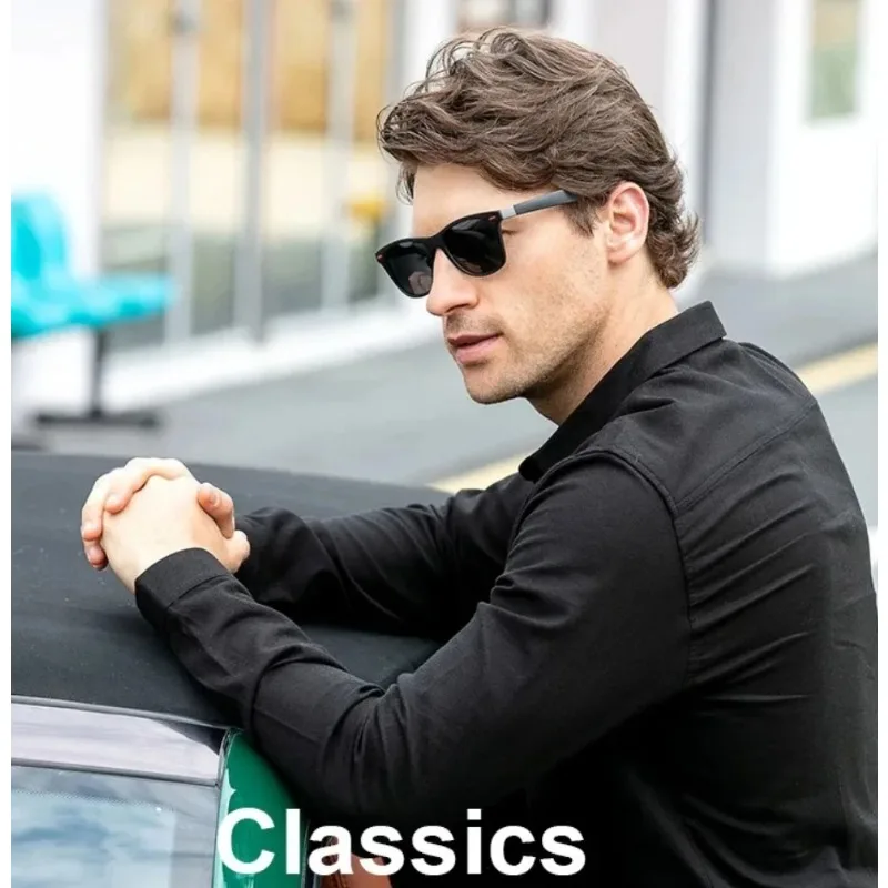 Classic Retro PC Frame Sunglasses Men Outdoor Sport Sun Glasses Day Night Vision Driver Night Eyewear Women UV400 Goggles
