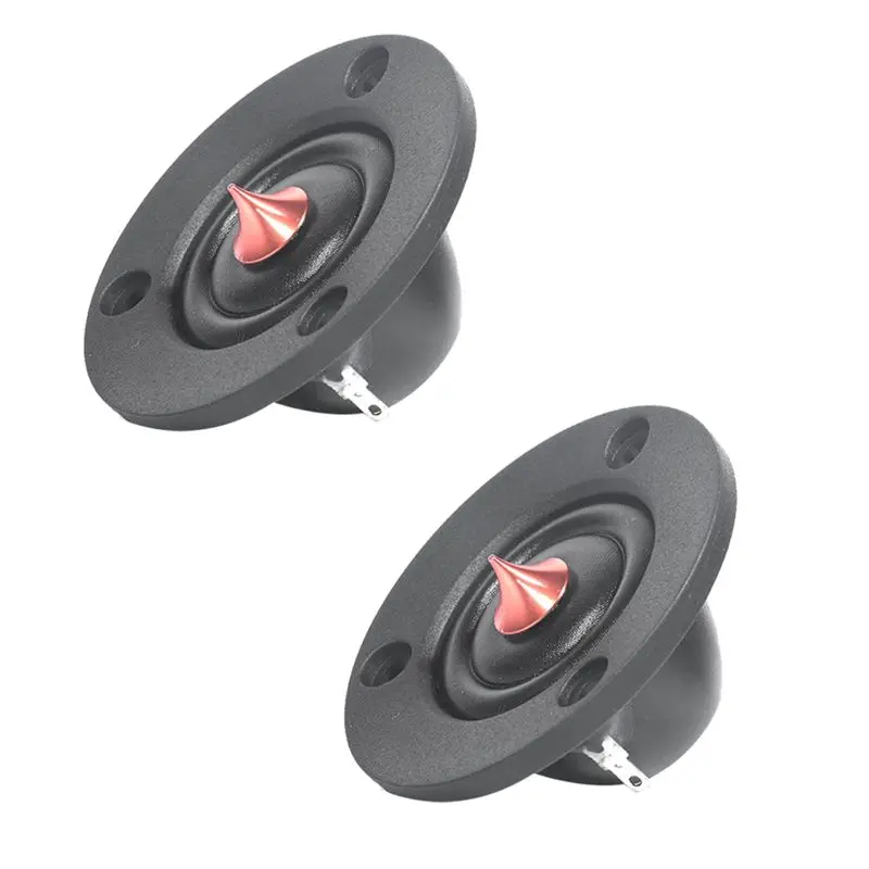 SCLS 2PCS 2 Inch Dome Tweeter Speaker Unit Chinese Silk Diaphragm Treble Car Home Theater 4Ohm