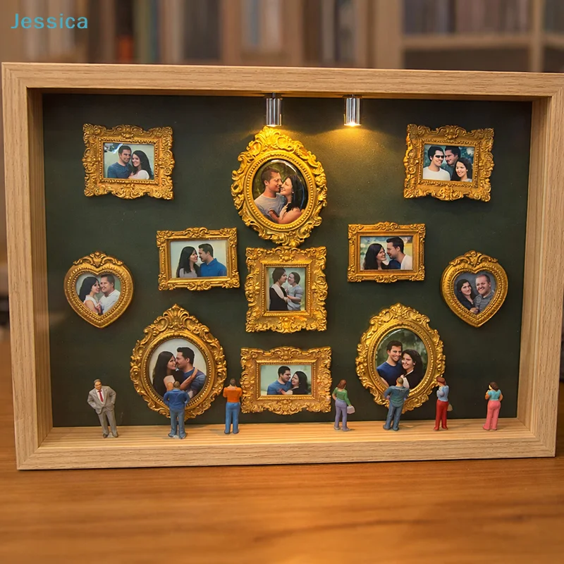 ♥Vintage Gold Frame…