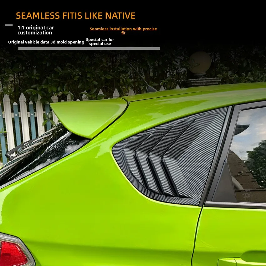 For Subaru Impreza STI 2008-2014 Hatchback Version of The Triangular Window Blinds Window Stickers Modified Accessories