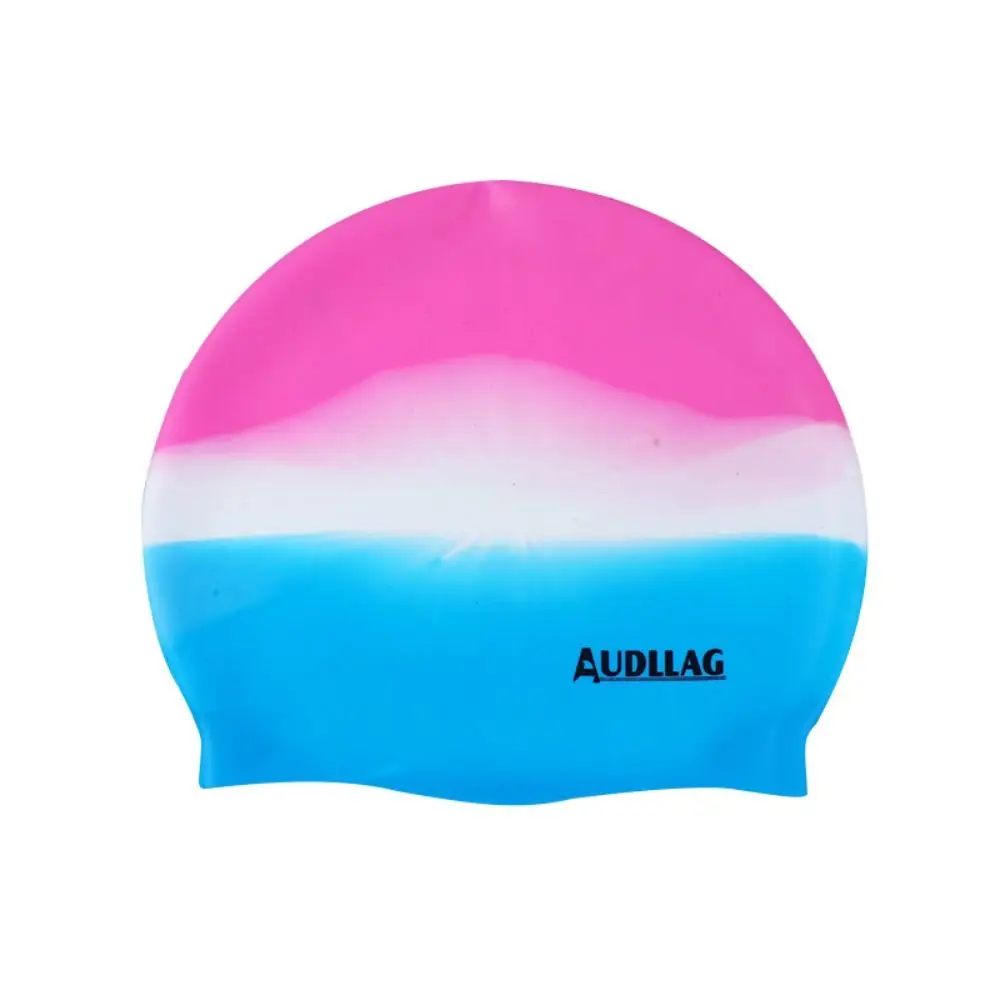 Waterproof Swimming Cap Long Hair Ear Protection Lightweight Diving Hat Elastic Non Toxic and Odorless Silicone Swimming Hat