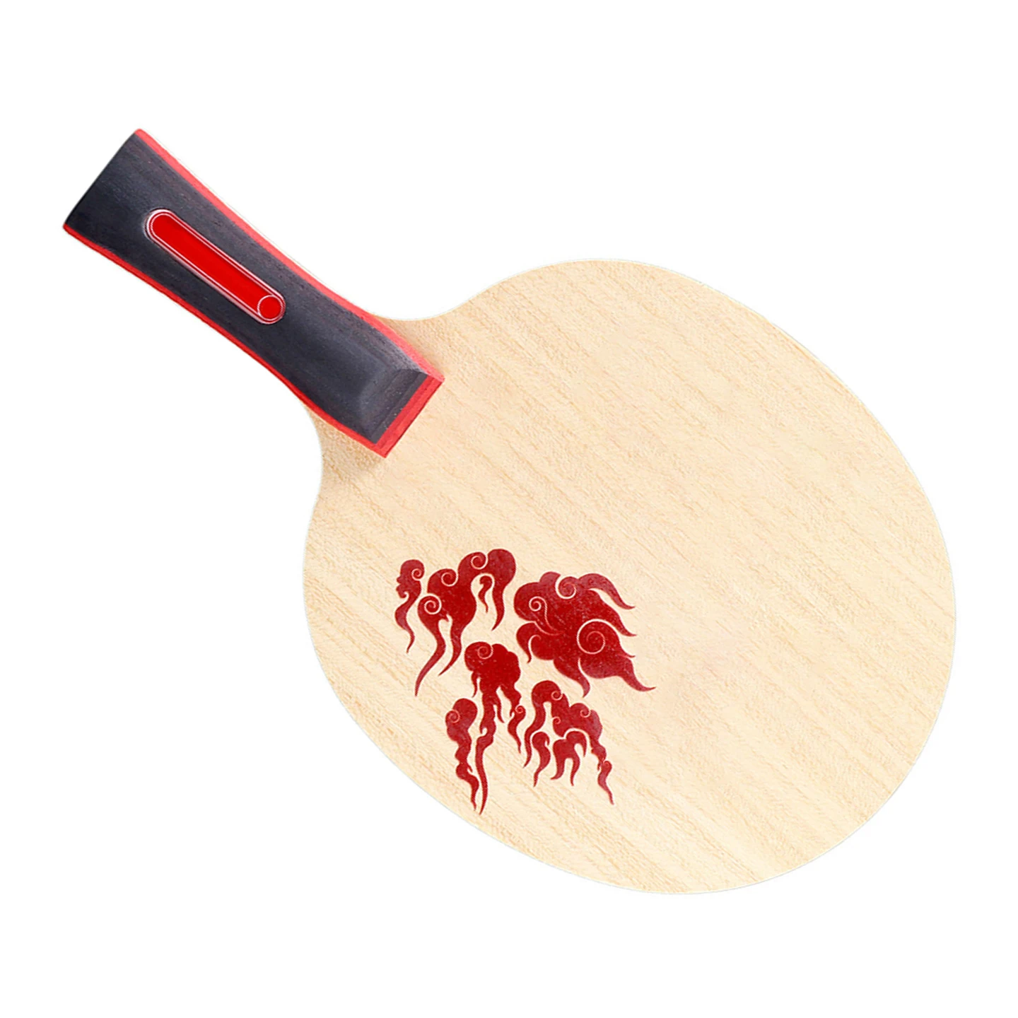 Carbon Enhanced Wood Core Table Tennis Paddle Supporting Strong Drive Power and Controlled Block Execution in Fast Paced Matches