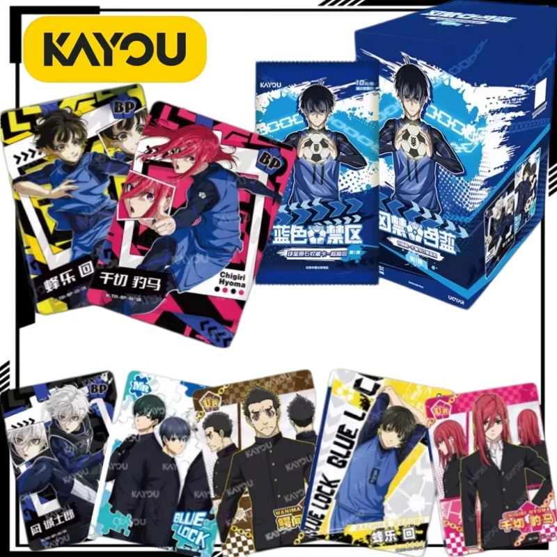 Tarjeta Coleccionable Oficial KAYOU BLUE LOCK Beyond Pack Primera Edición, Tarjeta de Isagi Yoichi, Mercancía de Anime, Regalo Navideño