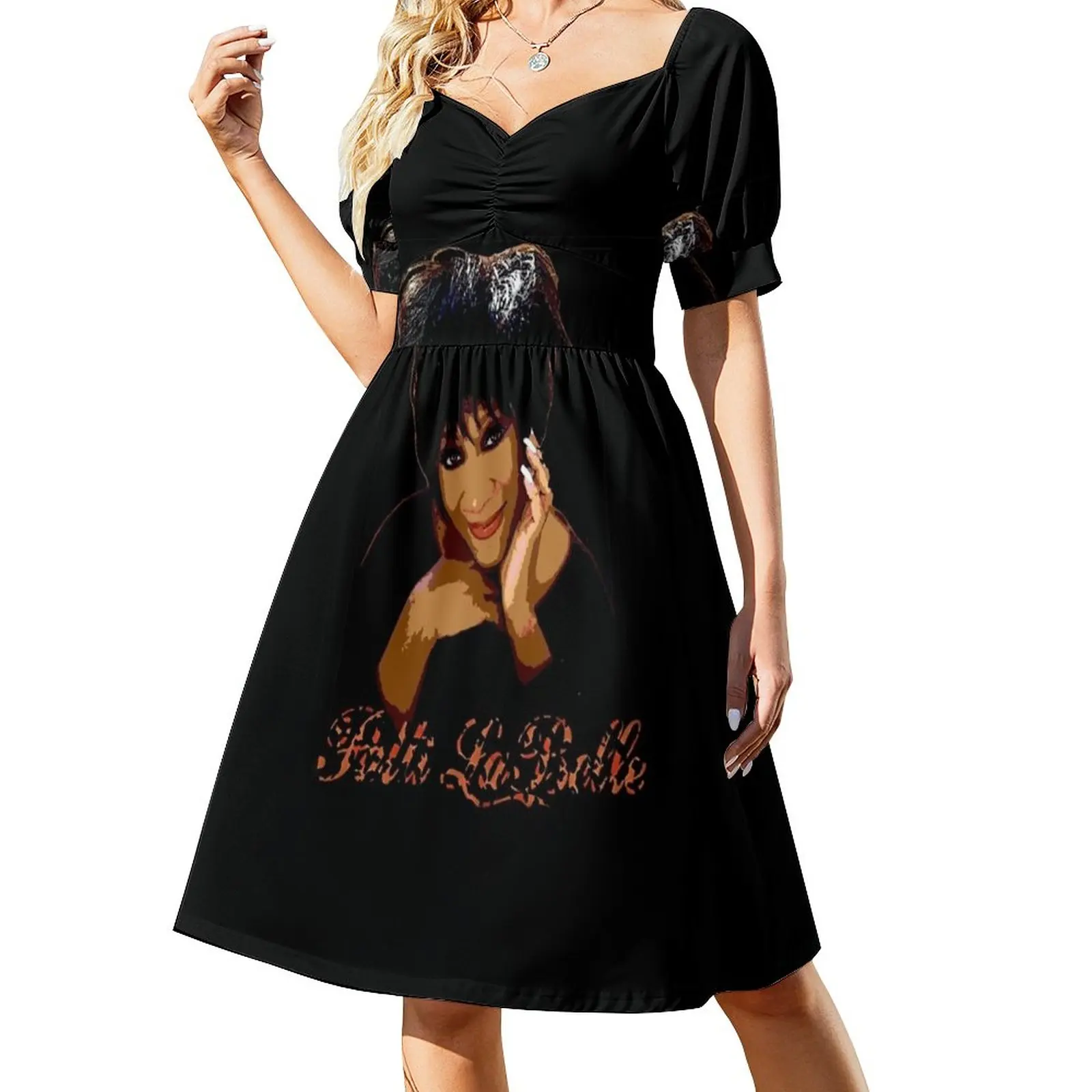 Patti Labelle klassisches T-Shirt Kleid Damen bekleidung Fee Kleid Damen Sommer langes Kleid