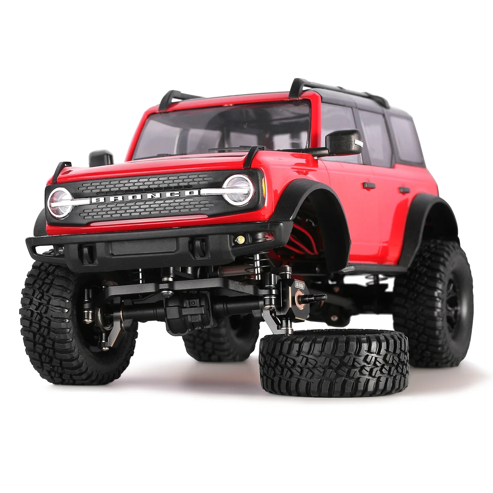 INJORA 11g Blocchi sterzo in ottone Knuckle per parti di aggiornamento 1/18 RC Crawler TRX4M (4M-04)